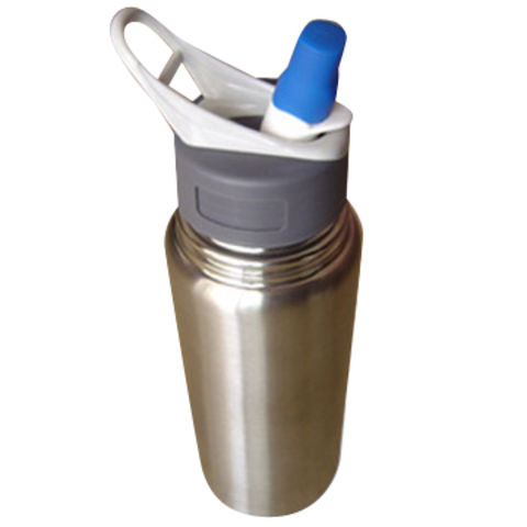 Botella de Agua de Acero Inoxidable con Tapa de Boquilla para Niños