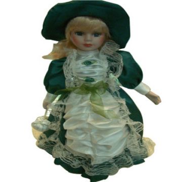 ceramic barbie doll