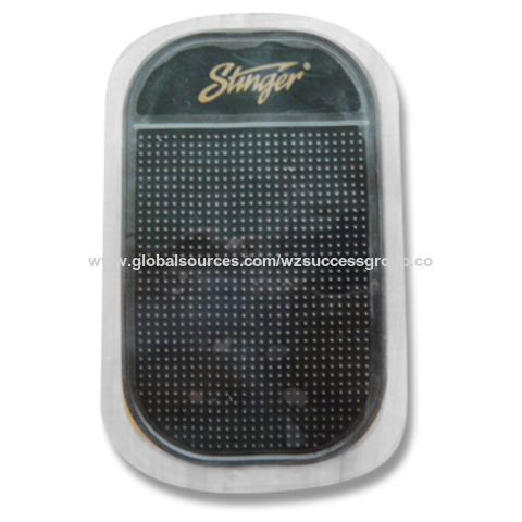 Tapis Antidérapants Adhésifs pour Voiture, Couleurs et Logos Personnalisés Acceptés, Fabriqués en PU