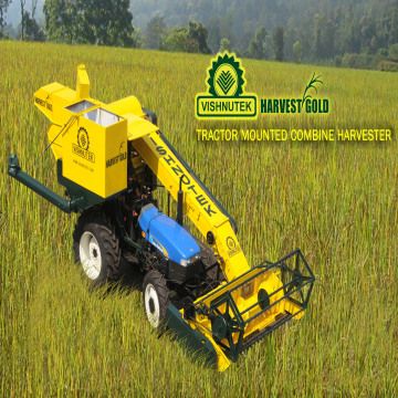 Tractor Mounted Combine Harvester | Global Sources