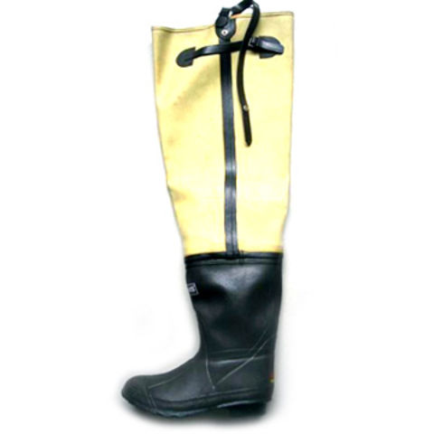 canvas hip boots