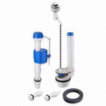 Toilet Cistern Mechanism/Toilet Repair Kit, Fill and Flush Valve with ...