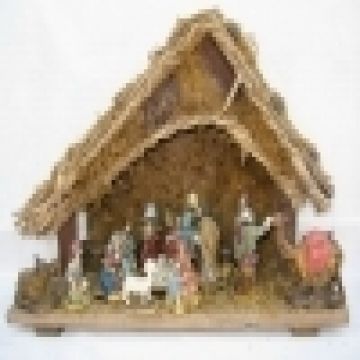Polyresin Traditional Nativity Set main image 0