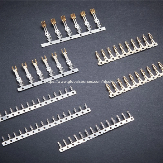 Estampage progressif en acier tungstène pour bornes de fil à sertir, connecteurs, pièces métalliques estampées
