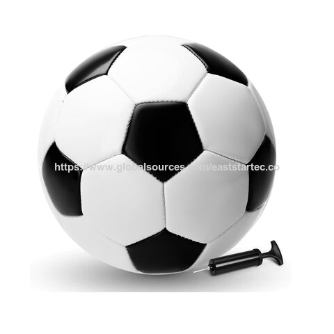 Soccer Ball Size 3 Size 4 Size 5 With Pump - Single, 2 Or 3 Pack