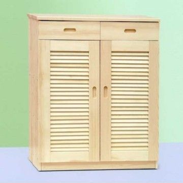 Pine wood shoe cabinet sale