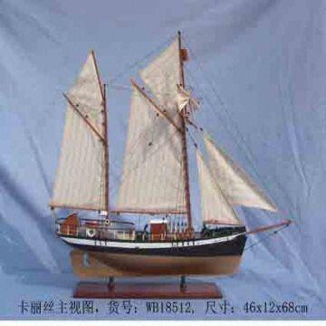 Buy China Wholesale Wooden Boat Model---la Curieuse & Wooden Boat Model---la  Curieuse $79.93