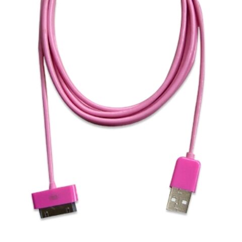 USB Data Transfer and Charger Cable, Used for Apple's iPhone/iPod