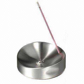 Buy Standard Quality Hong Kong SAR Wholesale Stainless Steel Incense Holder,  Included With Lavander Sticks, Measures 75 X 75 X 22mm Direct from Factory  at Blue Square Ltd.