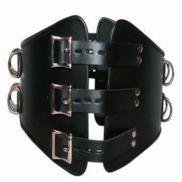 Bulk Buy Pakistan Wholesale Leather Waist Cincher With Lockable Buckling  $10 from sf leather garments