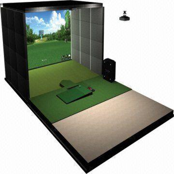 aikeec écran d'impact de simulateur de Golf intérieur écran de Projection  de simulateurs de Golf avec 14 Trous à œillets pour l'entraînement au Golf.  en destockage et reconditionné chez DealBurn