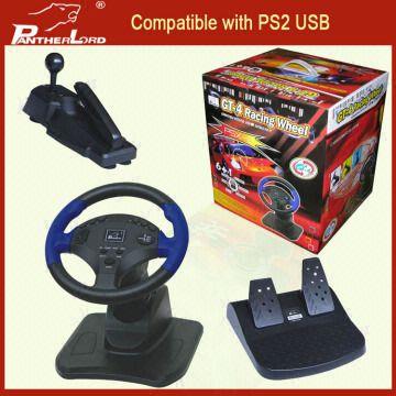 Steering wheel for ps2 usb video game accessories GT4 racing wheel