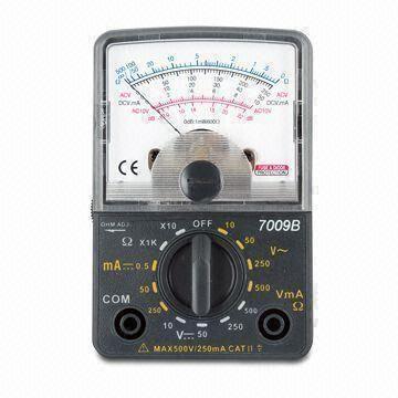 Buy Wholesale China Analog Multimeter With Manual Range Selection And ...