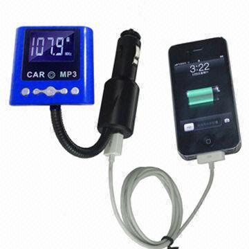 Audiobox TR-10 Bluetooth FM Transmitter With Display - USB/TF Card Reader, Multi-Function Charger