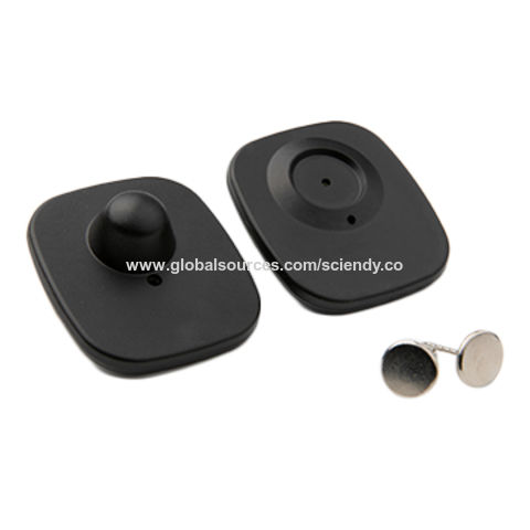 Étiquette Rigide EAS RF Mini Carrée T008 - Étiquette Antivol RF for sale at factory direct price