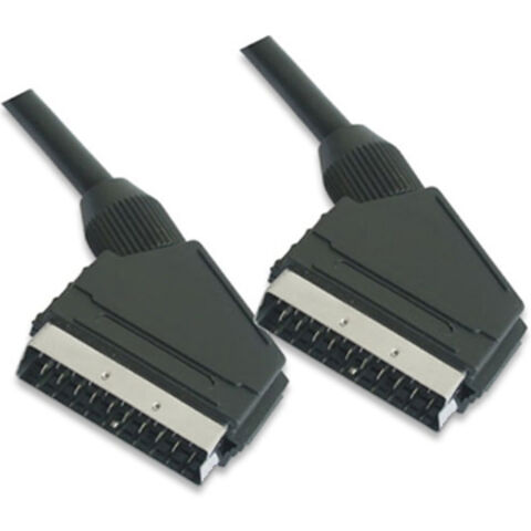 Cables SCART con Conductor Chapado en Oro y Cubierta de PVC, Se Aceptan Pedidos OEM for sale at factory direct price