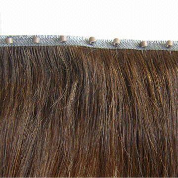Buy Wholesale China Skin Weft Hair Extension With Beads, 100% Remy Human  Hair, Available In Various Colors And Lengths & Skin Weft Hair Extension