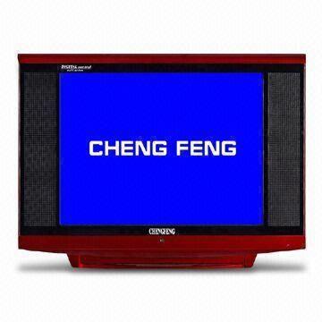 Crt Color Television With Hyperband Tuner, 130 To 260v