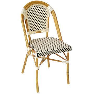 Bamboo Chair Aluminum Outdoor Furniture Garden Coffee Chairs Aluminium Textile Imitation Wicker China On Globalsources Com - Aluminum Bamboo Outdoor Furniture