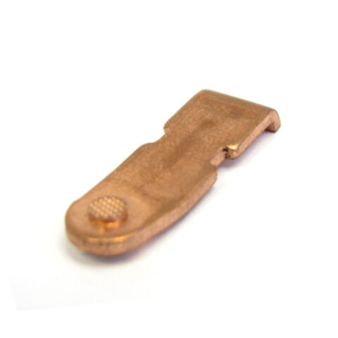 Silver Contact with Stamping and Contact Process, Made of Silver/Copper, RoHS-marked