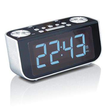 AM/FM Jumbo LCD Clock Radio with Digital Tuning ( Without Projection ...