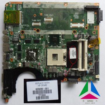 605698-001 untuk motherboard laptop hp dv7 berfungsi dengan baik for sale at factory direct price