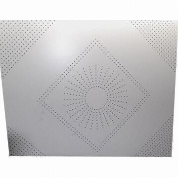 Buy Wholesale China Metal Aluminum Perforated Clip-in Square Ceiling ...