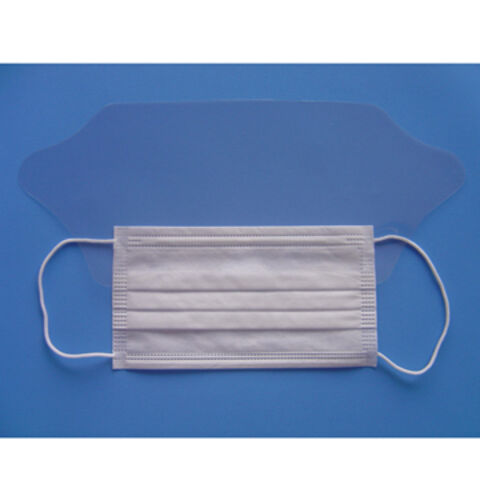 Masque Chirurgical Anti-buée 4 Plis avec Visière de Protection Oculaire for sale at factory direct price