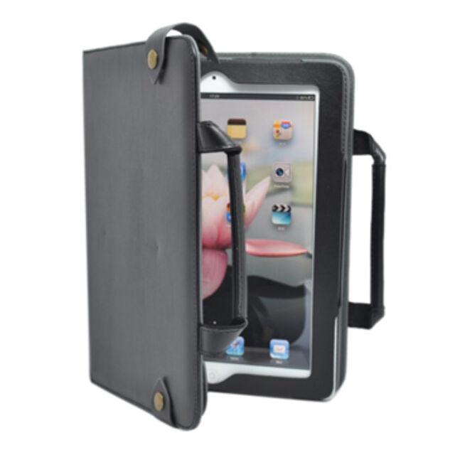 Funda Protectora para iPad 2 y iPad 3 con Diseño de Asa, Fabricada en Material PU de Alta Calidad for sale at factory direct price