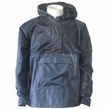 Men's Windbreaker Jacket, Cuff Strap With Velcro - Explore China