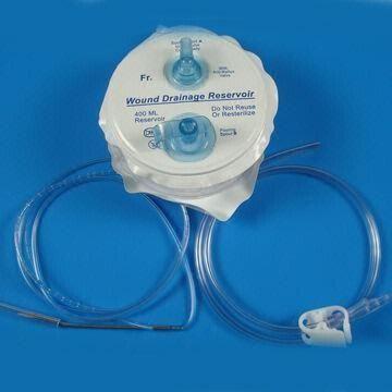 PVC Wound Drainage System with Trocar, OEM Orders are Welcome, CE ...