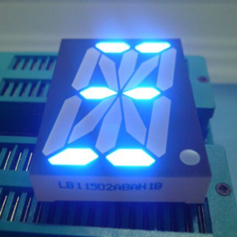 Ultra Blue 16-segment 1.5-inch Single-digit Led Alphanumeric Display ...