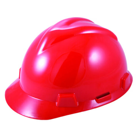 Casco de seguridad industrial V-guard, carcasa rígida con alta resistencia dieléctrica