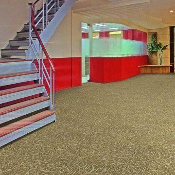 Nylon Carpet Tiles with PVC Backing and Tufted Multi-level Loop Pile ...