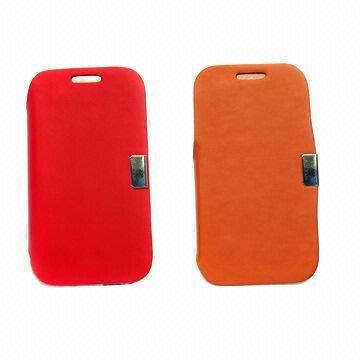 Bolsa de teléfono móvil de cuero PU, adecuada para S3, disponible en varios colores