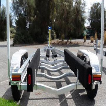 Buy Wholesale China Aluminum Boat Trailer (tandem Axle) & Aluminum Boat