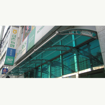 Diy Door Canopy Without Any Joints Uses 1 Whole Sheet Of