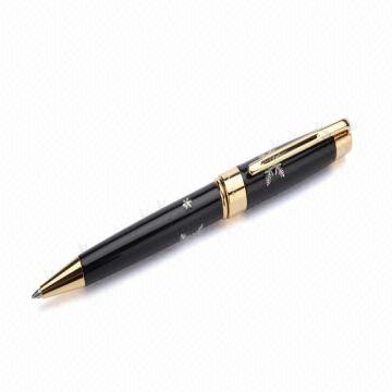 Premium the Korean Script Black Ballpoint Pen for Gifts Jagae 