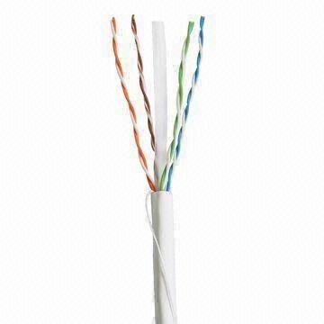 Ethernet Cable, 23AWG Copper, UTP Cat6 Cable Fluke Test Passed, 50,000 Boxes/Per Month Conductor for sale at factory direct price