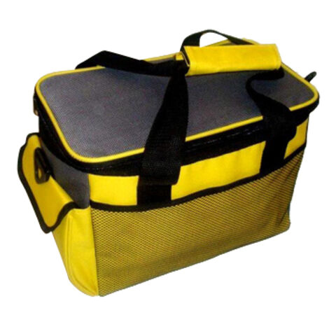 Bolsa Térmica con Bolsillo de Malla, Disponible en Varios Estilos y Colores/Fabricada en Poliéster 6000D/Espuma EPE for sale at factory direct price