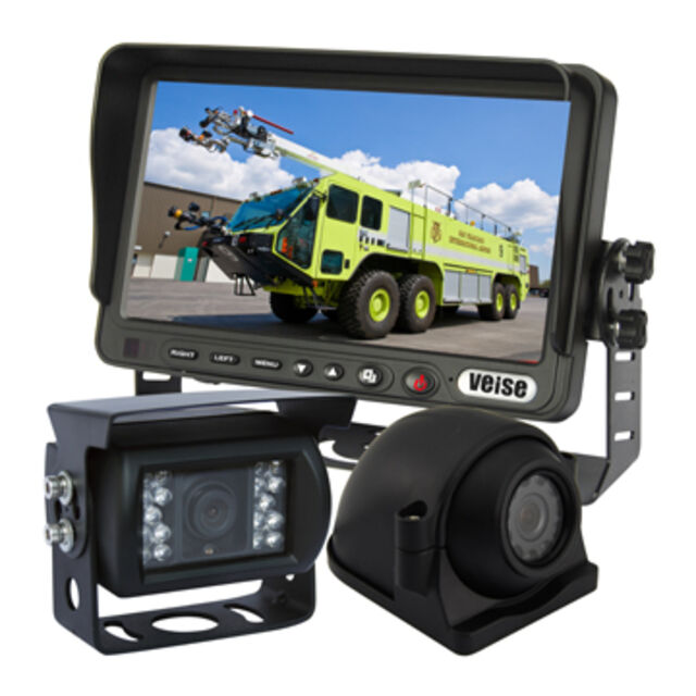 Car Rear-view System With Digital Tft Lcd Monitor And Waterproof Ccd ...