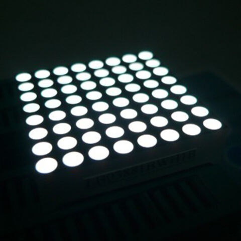 Bulk Buy China Wholesale 4.8mm Pure White 8 X 8 Dot-matrix Led Display ...