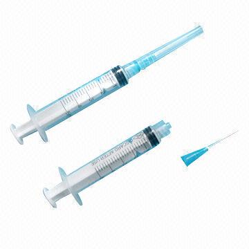 Disposable Syringe Luer Lock 3-part Sterile 60ml from China