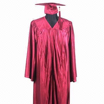 Buy Wholesale China Graduation Cap Gown Tassel Set With Shiny Features 