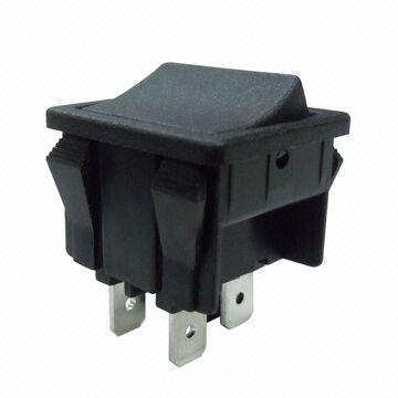 Buy Wholesale Taiwan Dpst Rocker Switches, 19 X 22mm Cutout, Up To 16 ...