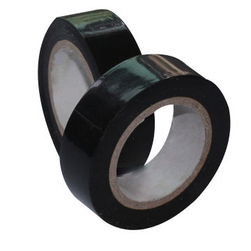 5Pcs Black 15mm x 9M PVC Electrical Insulation Self-adhesive Tape 