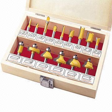 15 piece deals router bit set