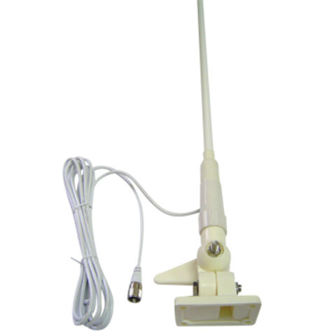 Schiffsantenne mit Halterung für VHF 156 bis 162MHz, 2dBi, mit PL259-Stecker (M Buchse) - Marinefunkantenne für professionelle Seefahrt for sale at factory direct price