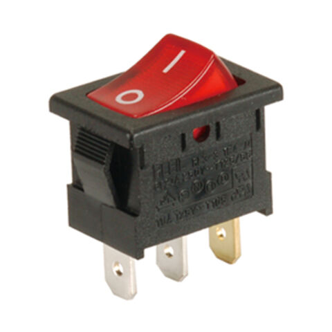 Buy Wholesale Taiwan 3p Illuminated Rocker Switch (spst) On-off W ...