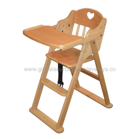 wooden high chair for sale
